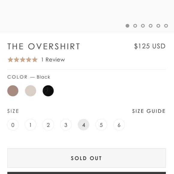 Tkees The overshirt black size 4 SOLD OUT unisex - Picture 8 of 11
